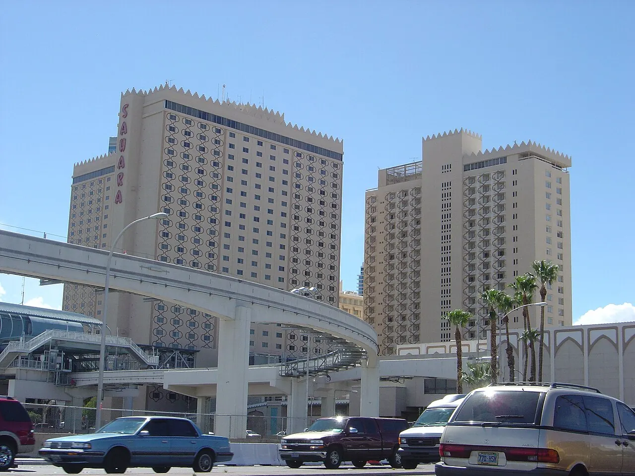 SAHARA Las Vegas, Las Vegas: Sahara hotel towers in Las Vegas